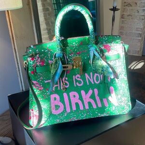 “This is Not A Birkin” Bag by Anca Barbu